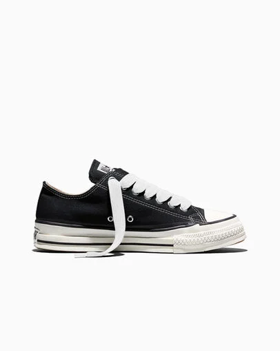 Chuck Taylor Throwback Black/Vintage White/Black, Outer Side View