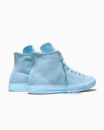 Chuck Taylor All Star Suede True Sky/Lt. Blue/True Sky, Heel View
