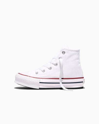 Chuck Taylor All Star EVA Lift Platform Canvas White/Garnet/Navy, Inner Side View