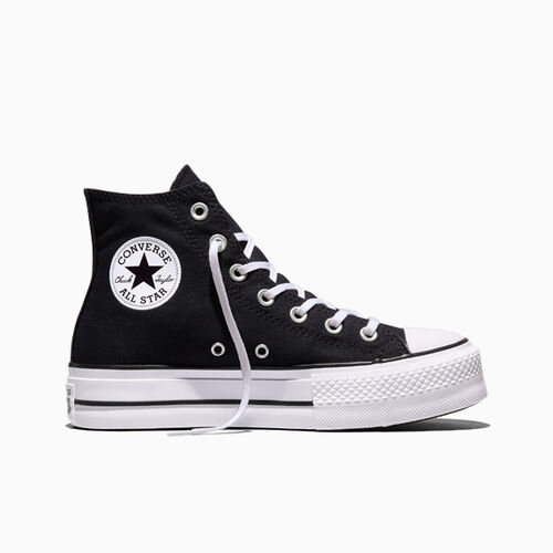 Converse Chuck Taylor All Star Platform Zwart/wit/wit – 560845C
