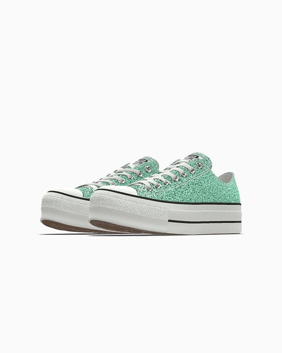 Custom Chuck Taylor All Star Lift Platform Glitter By You