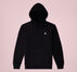 Embroidered Star Chevron Pullover Hoodie Converse Black