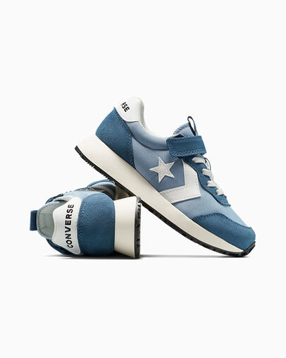 Converse Omega Trainer Easy-On Yeti Breath Blue/Slacker Blue, Detail Angle View