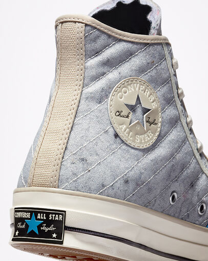 Engineered Optimism Chuck 70 Varsity Blanco/Garza/Negro, Detail Angle View