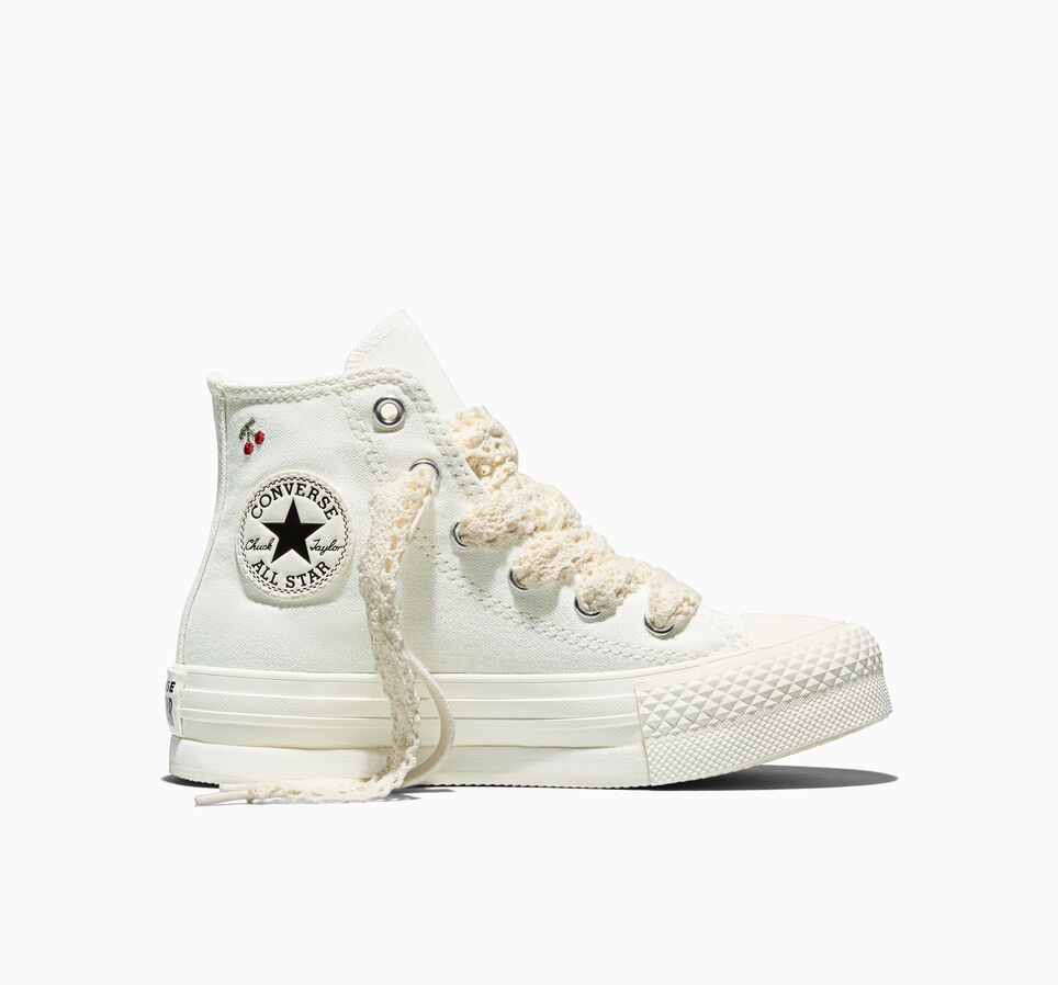 Chuck Taylor All Star EVA Lift Platform Fruits & Flowers Vintage White/Egret/Black