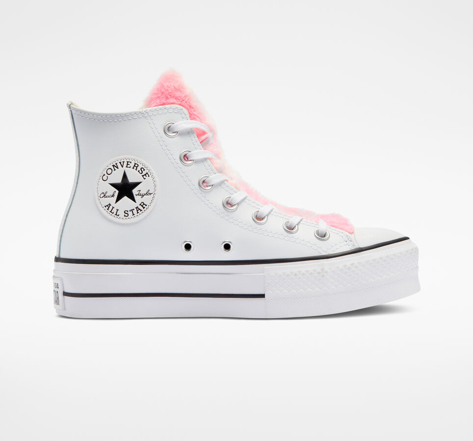 Chuck Taylor All Star Lift Platform Rainbow Fur - A05082C