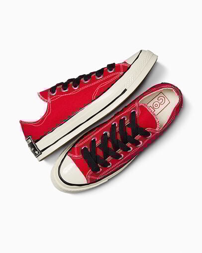 45" Fat Laces Converse Black, 3/4 View