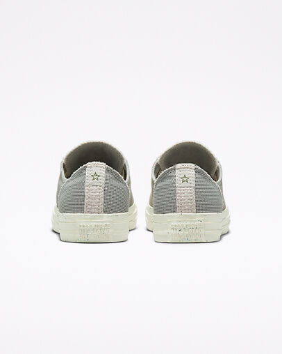 Chuck Taylor All Star Crafted Canvas Slate Sage/Desert Sand, Heel View