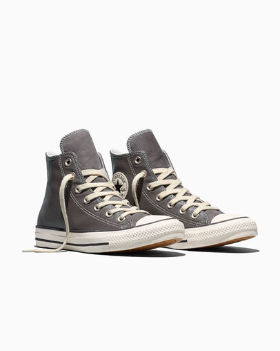 Converse Chuck Taylor All Star Elevated Leather Pot Hole Plum/Egret/Black — foto 6