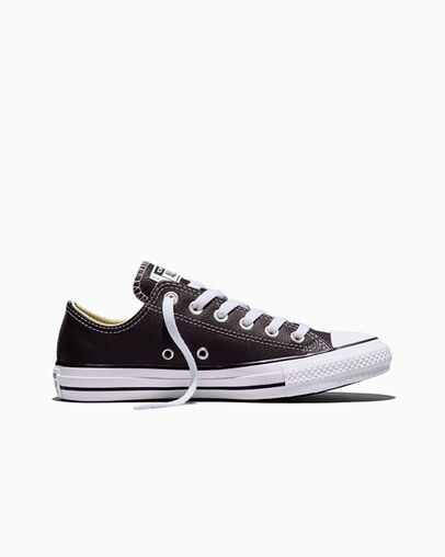 Chuck Taylor All Star Leather Black, Outer Side View