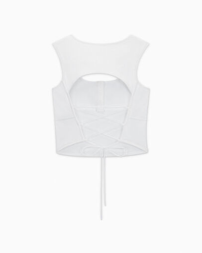 Converse x Feng Chen Wang Tank White, Back View