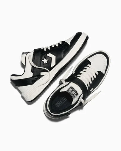 Converse x Engineered Garments Weapon Black/Vintage White/Black, Angled View