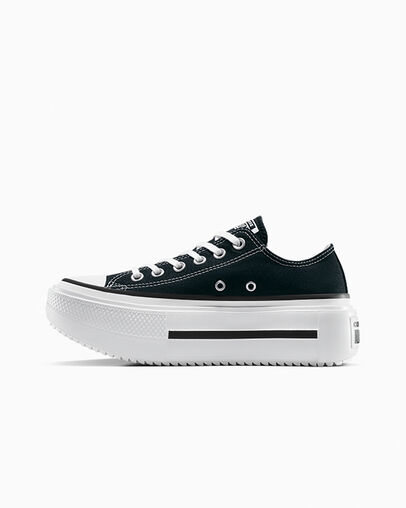 Chuck Taylor All Star Lift Double Stack Platform Canvas Negro/Blanco/Negro, Inner Side View