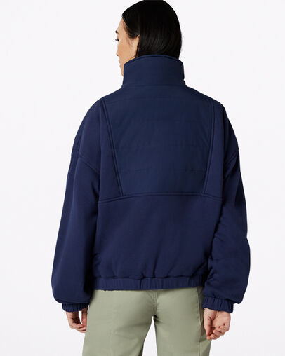 Chaqueta reversible Blocked Alt Terrain Azul marino medianoche, Back View