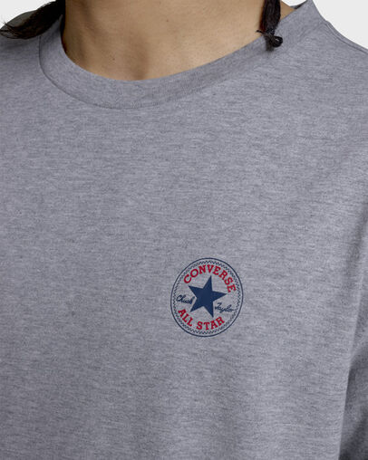 Chuck Taylor All Star Patch T-Shirt Vintage Grey Heather