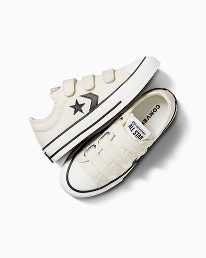 Star Player 76 Easy-On Blanco vintage/Negro/Garza, Angled View