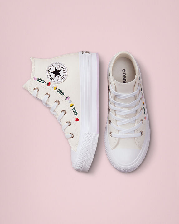 childrens platform converse