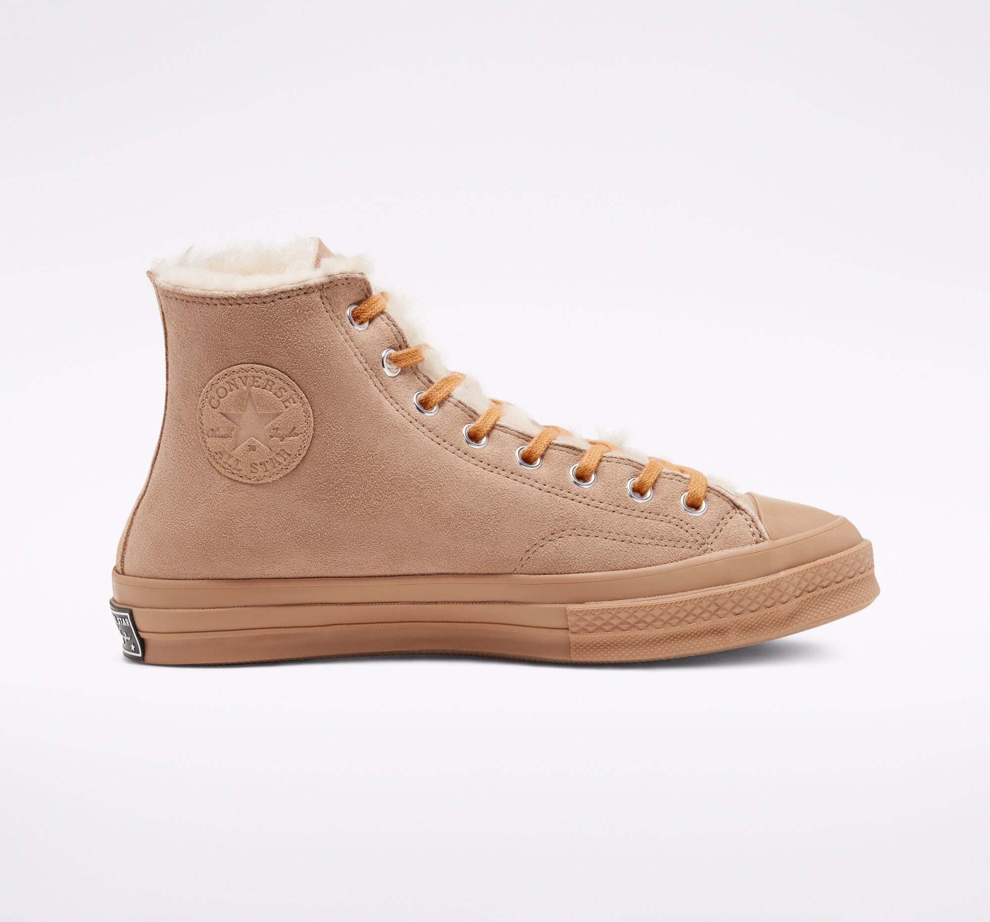 shearling converse womens