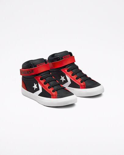 Pro Blaze Strap Varsity Black/Casino/White, Angled View