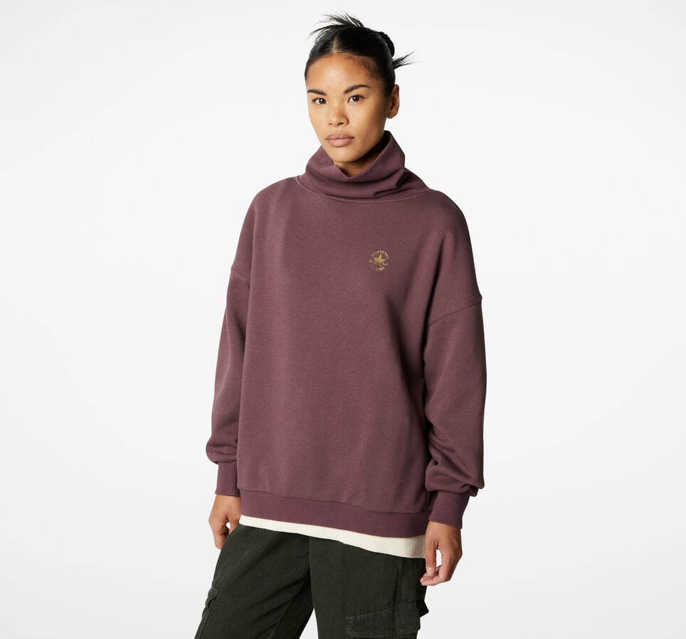 Chuck Taylor Patch Mock Neck Pullover