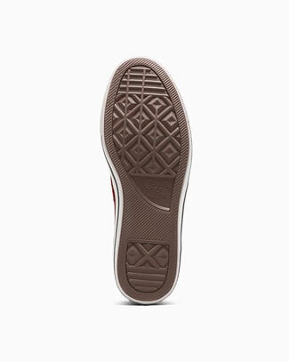 Converse Chuck Taylor All Star Loafer High-Top Shoe Suede In Red, Size 10 - A15597C