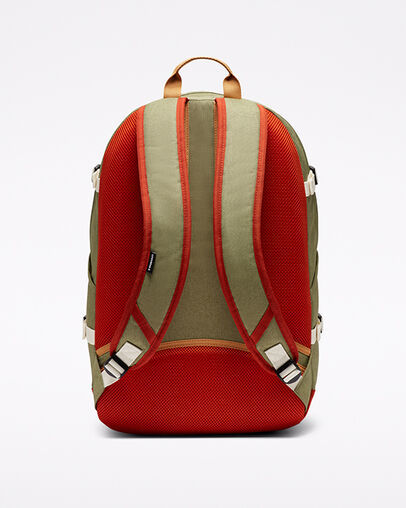 Straight Edge Backpack Street Sage/Soba/Venetian Rust, Back View