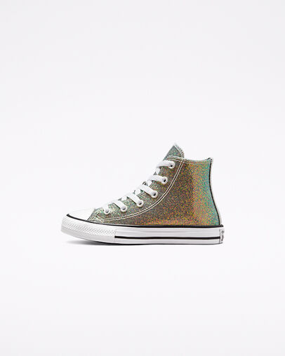 Winter Glitter Chuck Taylor All Star Oro/Nero/Bianco, Inner Side View
