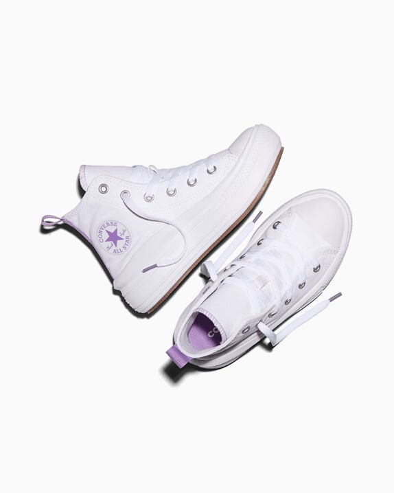 Chuck Taylor All Star Move Platform Wit/Pixel Purple/Wit