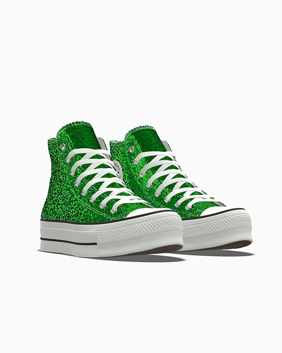 Custom Chuck Taylor All Star Lift Platform Glitter By You