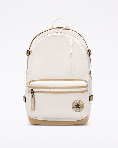 Sac &agrave; dos Straight Edge Sable d&eacute;sert/Kaki nomade/&Eacute;cru, Front View