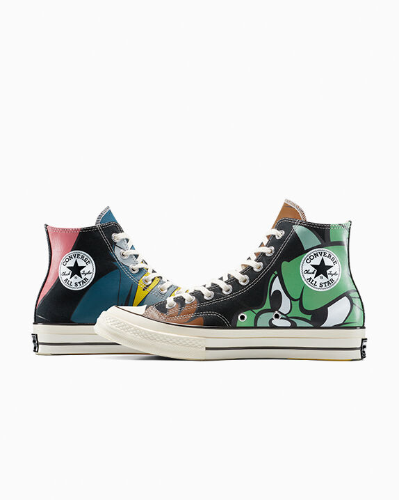 Converse x Tom and Jerry Chuck 70 Black/Multi/Egret
