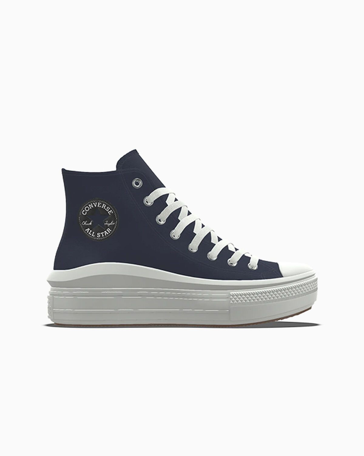 Custom Chuck Taylor All Star Move Platform By You Blue - A07197CHO25_navy_O