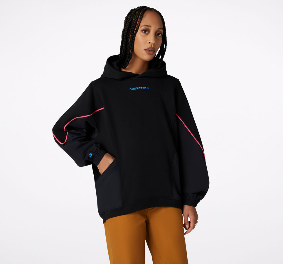 Blocked Alt Terrain Hoodie Converse Black Multi