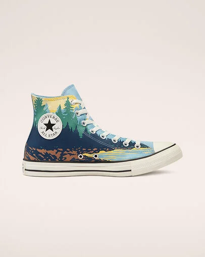 Chuck Taylor All Star The Great Outdoors Sea Salt Blue/Egret, Outer Side View