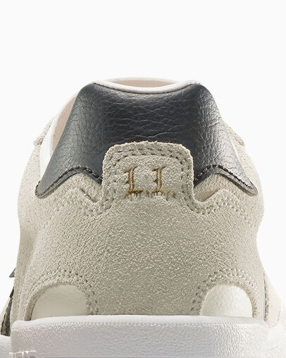 CONS Louie Lopez Pro 2 Suede Egret/White/Orange, Detail Angle View