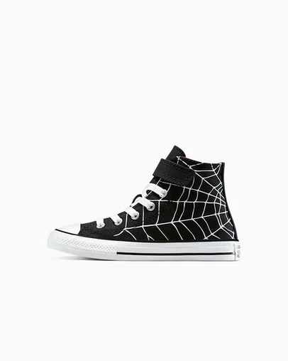 Chuck Taylor All Star Easy-On Spiderweb Black/White/Red, Inner Side View