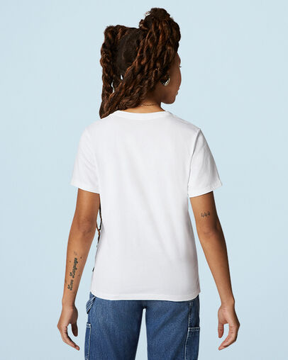Love Me Valentine's Day T-shirt Wit, Back View
