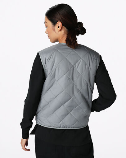 Wendbare Sherpa-Weste Limestone Grey Multi