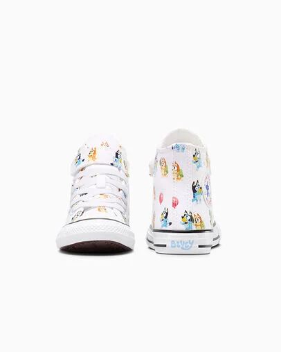 Converse x Bluey Chuck Taylor All Star Easy-On White/Multi/Black, Heel View