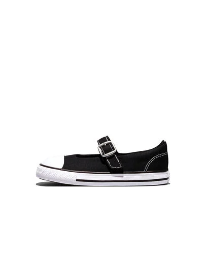 Chuck Taylor All Star Dainty Mary Jane Black/White/Black, Inner Side View