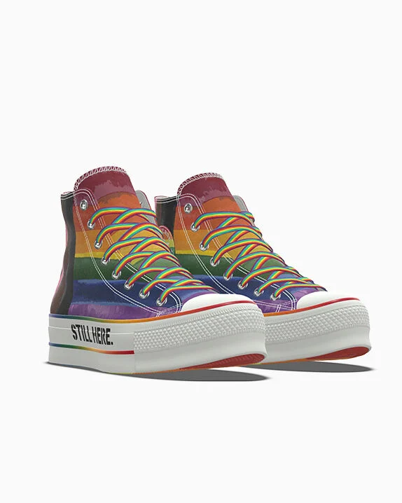 Custom Chuck Taylor All Star Lift Platform Pride By You