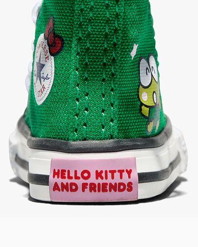 Converse x Hello Kitty And Friends Chuck Taylor All Star Keychain Green/White/Black, Detail View