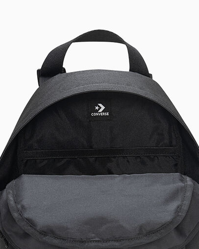 Go Lo Backpack Black, Back View
