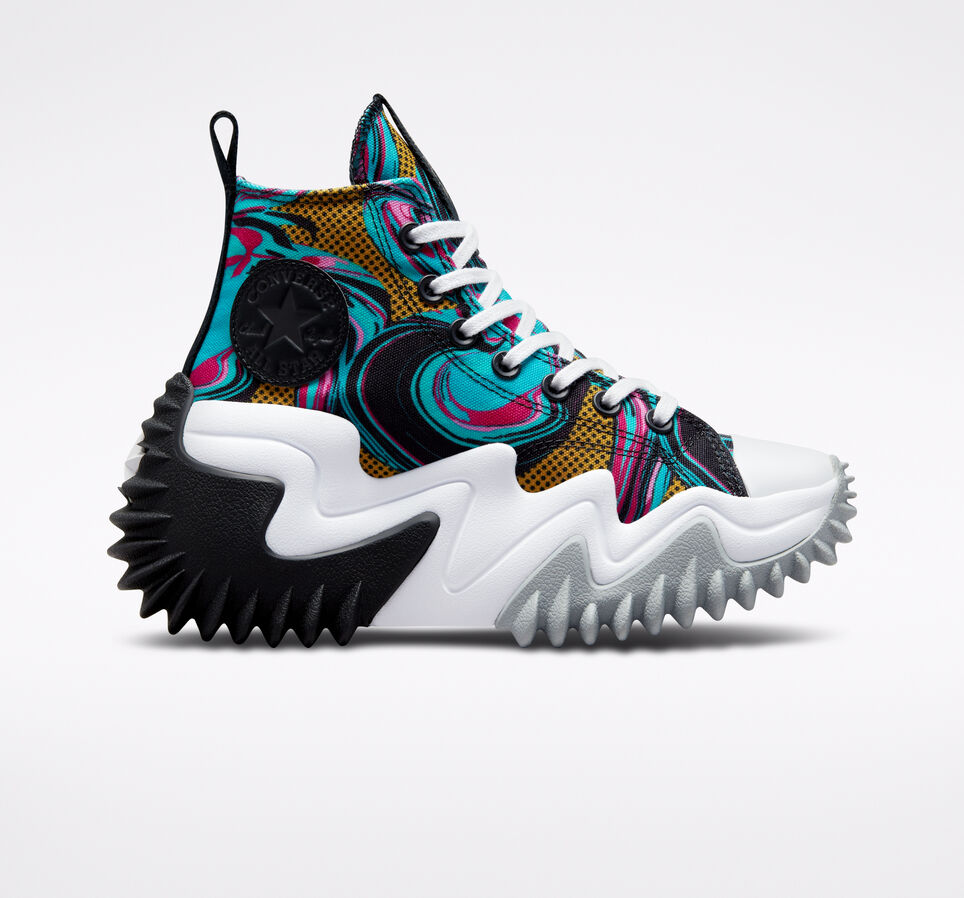 Run Star Motion CX Platform '90s Marbled Black/Ash Stone/White