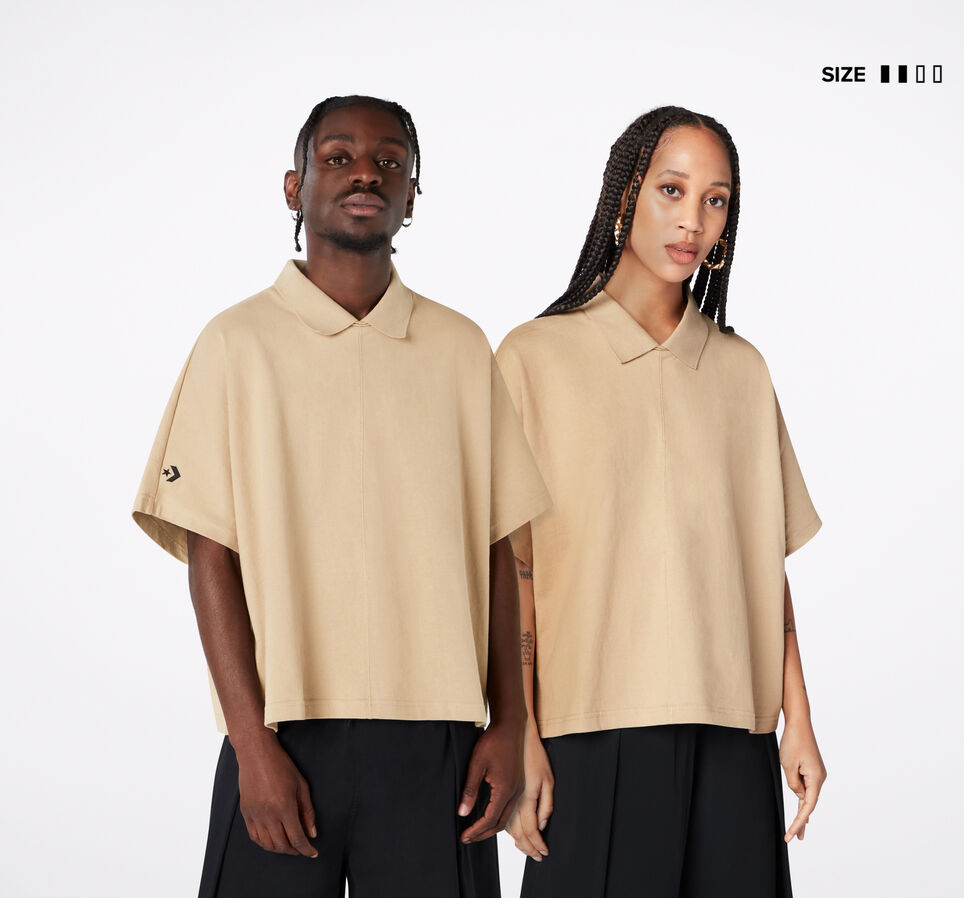 Polo Converse Shapes Kaki nomade