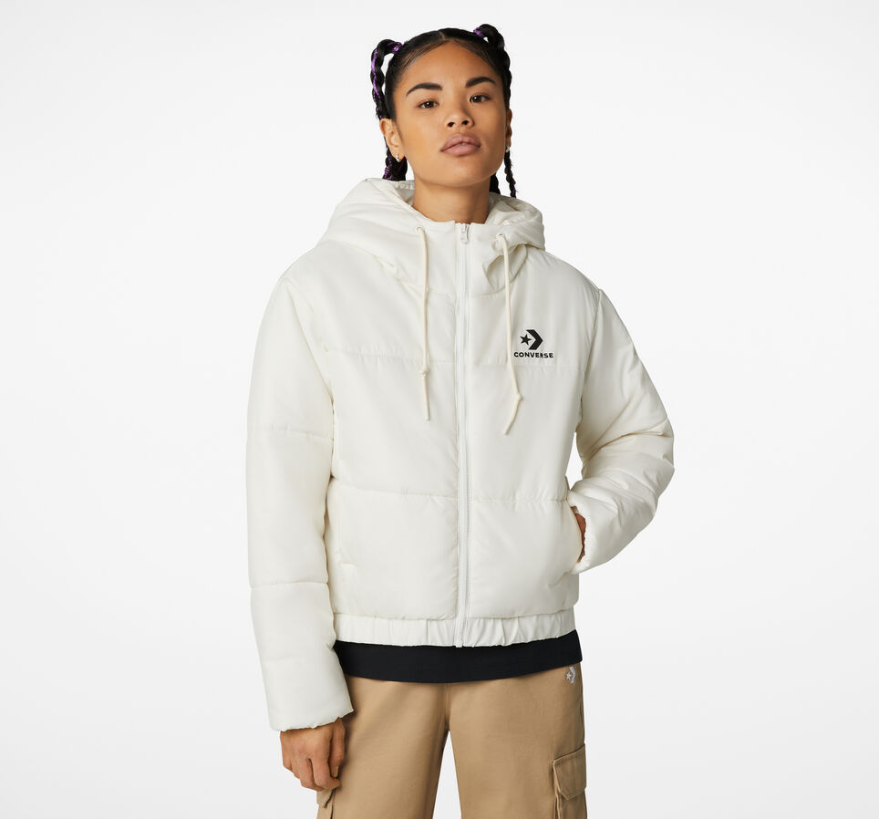 Short Hooded Puffer Jacket