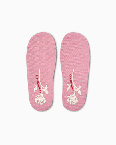 Chuck Taylor All Star Valentine's Day Easy On Lt Jellyfish Jitter/Red/Egret, Detail Angle View