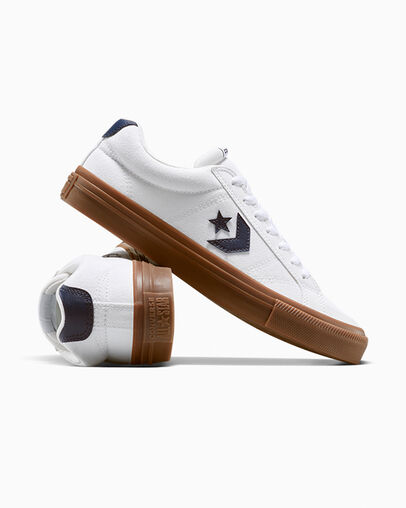 Sport Casual Weiß/Navy/Gum, Detail Angle View