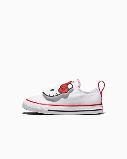Converse x Hello Kitty And Friends Chuck Taylor All Star One Strap White/White/Red, Inner Side View