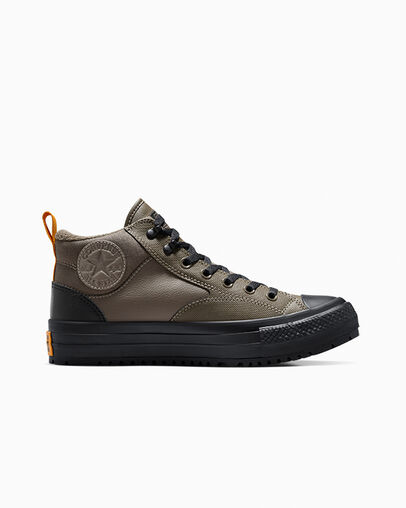 Chuck Taylor All Star Malden Street Boot Truffle/Harvest Moon/Black, Outer Side View